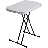 Los mejores  - LIFETIME 80251 - Mesa plegable multiusos ultrarresistente 66x46x61-66-71 cm UV100